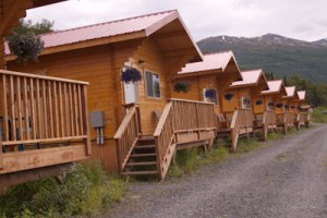 Knik River Lodge cabins