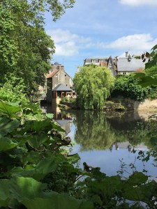 L'Aure passing through Bayeux