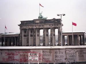 Brandenburg Gate, February 1988