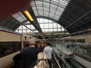 Leaving St. Pancras International