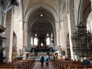 Interior of the cathedral at Trier